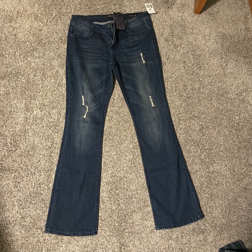 Boot cut jeans